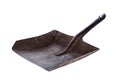 Steel old shovel isolated on white background Royalty Free Stock Photo