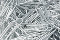 Steel Paperclips Royalty Free Stock Photo
