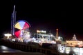 Steel Pier - Atlantic City, New Jersey (night) Royalty Free Stock Photo