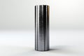 Steel Pillar on white background Royalty Free Stock Photo