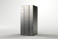 Steel Pillar on white background Royalty Free Stock Photo