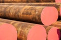 Steel Pipes Rust Heavy Industry Royalty Free Stock Photo