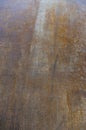 Steel plate as a drive plate or drive-over plates rusted, scratched and dirty when used on construction site as background with