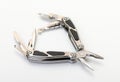 Steel pliers folding multi tool opened Royalty Free Stock Photo