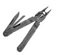 Steel pliers folding multi tool opened Royalty Free Stock Photo