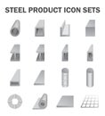 Steel product icon