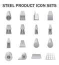 Steel product icon