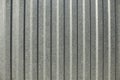 Steel profile. Fence details. Metal background. Silver surface