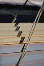 Steel profiles bundle Royalty Free Stock Photo