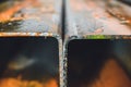Steel profiles Royalty Free Stock Photo