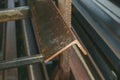 Steel profiles Royalty Free Stock Photo