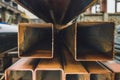 Steel profiles Royalty Free Stock Photo