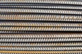 Steel Rebar Background with Construction Copyspace Royalty Free Stock Photo