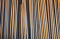 Steel Rebar Textured Background Royalty Free Stock Photo