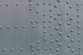 Steel riveted surface Royalty Free Stock Photo