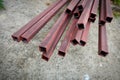 Steel rod bar for building construction Royalty Free Stock Photo