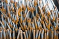 Steel rods Royalty Free Stock Photo