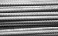 Steel rods bars can used for reinforce concrete Royalty Free Stock Photo