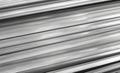 Steel rolled metal products Royalty Free Stock Photo