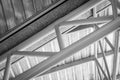 Steel roof truss