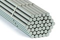 Steel Round Bars Royalty Free Stock Photo