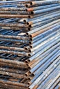 Steel scaffolding , building construction