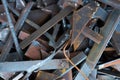 Steel Scrap Royalty Free Stock Photo