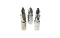 Steel screwdriver tips Royalty Free Stock Photo