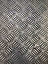 Steel sheet with crosshatching b/w Royalty Free Stock Photo