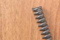 Steel spring