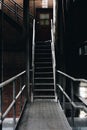 Steel Staircase - Hickling Power Station - Corning, New York