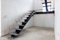 Steel stairs