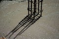 Steel structure in concrete