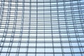 Steel structure and glass roof Royalty Free Stock Photo