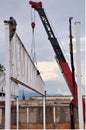 Steel structure worker Royalty Free Stock Photo