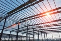 Steel structure workshop Royalty Free Stock Photo