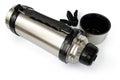 Steel thermos Royalty Free Stock Photo