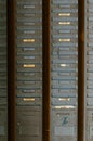 Steel Time Card Slots - Abandoned Textile Mill