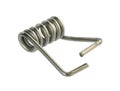 Steel torsion spring Royalty Free Stock Photo