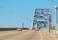 Steel truss bridge