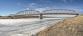 Hays Bridge across the Frozen Bow River