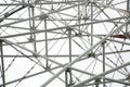 The steel tubes structure Royalty Free Stock Photo