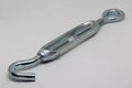 Turnbuckle on white background Royalty Free Stock Photo