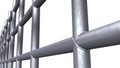 Steel welded lattice Royalty Free Stock Photo