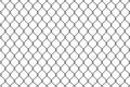 Steel wire chain link fence seamless pattern icon. Vector illustration Royalty Free Stock Photo