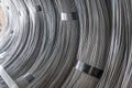 Steel Wire rod - Steel Coils Royalty Free Stock Photo