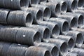 Steel wire roll Royalty Free Stock Photo