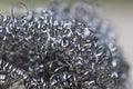 Steel wool pad Royalty Free Stock Photo