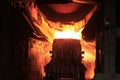 Steelmaking workshop Royalty Free Stock Photo