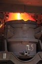 Steelmaking workshop Royalty Free Stock Photo